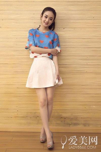 赵丽颖女汉子丝袜脚